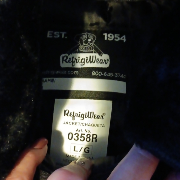 NWT RefrigiWear Iron-Tuff  Siberian Work Jacket - Picture 12 of 12